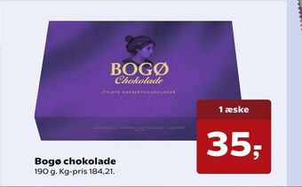 SuperBrugsen Bogø chokolade tilbud