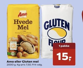 SuperBrugsen Amo eller Gluten mel tilbud