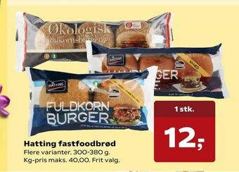 SuperBrugsen Hatting fastfoodbrød tilbud