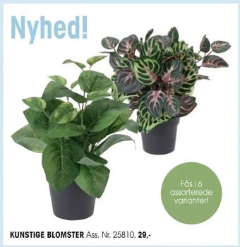 Daells Bolighus Kunstige blomster tilbud