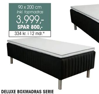 Daells Bolighus Sættilbud boxmadras + topmadras tilbud