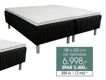 Daells Bolighus Sættilbud boxmadras + topmadras tilbud