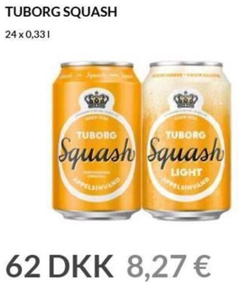 Nielsen's Discount Tuborg Squash tilbud
