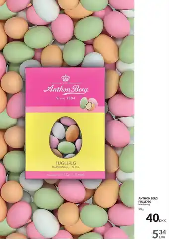 Nielsen's Discount Anthon Berg Fugleæg 372g tilbud