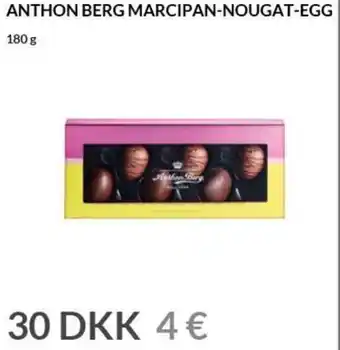 Nielsen's Discount Anthon Berg Marcipan-Nougat-Egg 180g tilbud