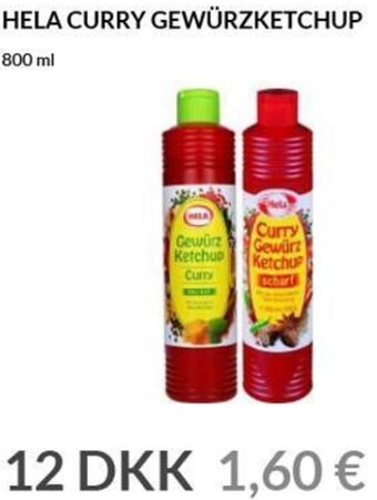 Nielsen's Discount Hela Curry Gewürzketchup 800ml tilbud