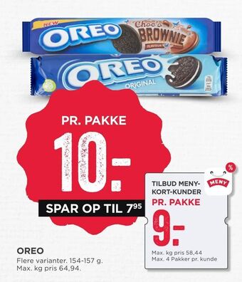 MENY Oreo tilbud
