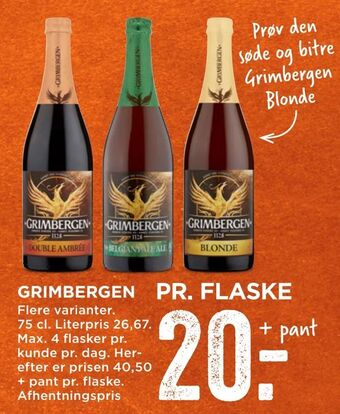 MENY Grimbergen tilbud