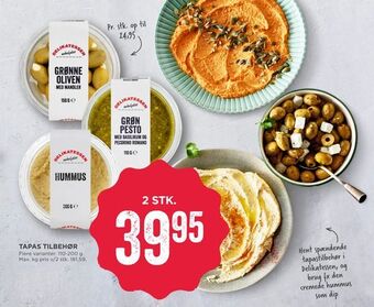 MENY Tapas tilbehør tilbud