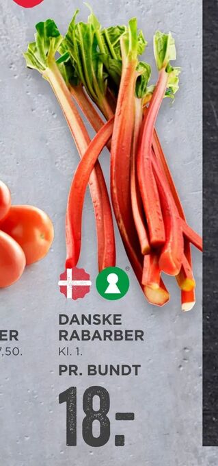 MENY Danske rabarber tilbud