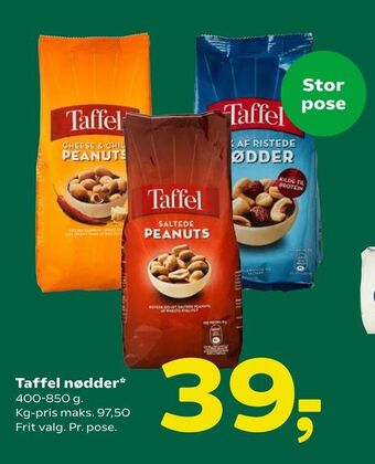 Coop 365 Taffel nødder tilbud