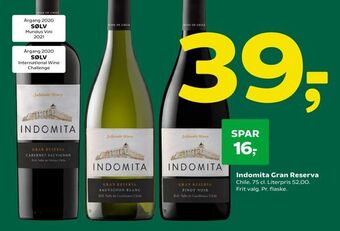 Coop 365 Indomita Gran Reserva tilbud