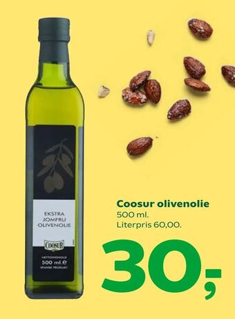 Coop 365 Coosur olivenolie tilbud