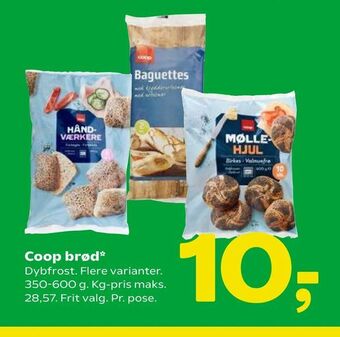 Coop 365 Coop brød tilbud