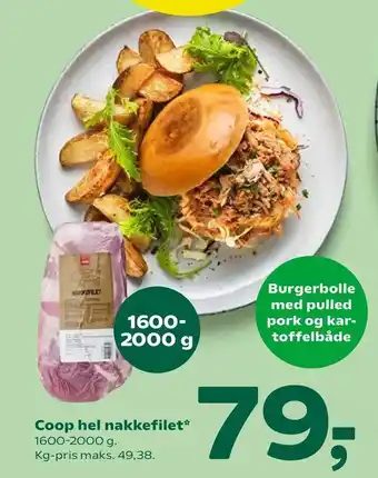 Coop 365 Coop hel nakkefilet tilbud