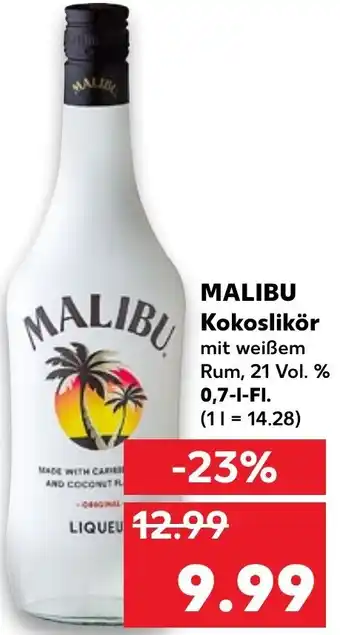 Malibu Kokoslikör 0,7 Liter