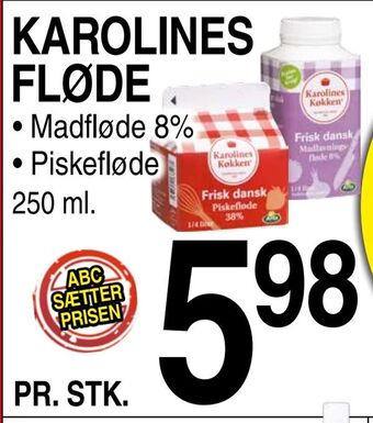 ABC Lavpris Karolines fløde tilbud
