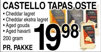 ABC Lavpris Castello Tapas Oste tilbud