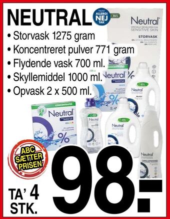 ABC Lavpris Neutral tilbud