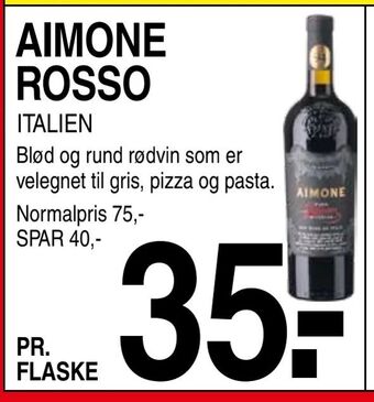 ABC Lavpris Aimone rosso tilbud