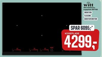 Skousen Witt induktions kogeplade WIF788 tilbud