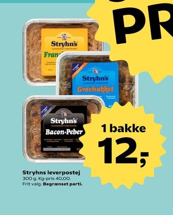 Kvickly Stryhns leverpostej tilbud