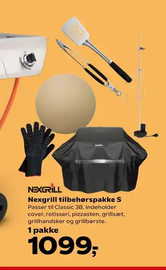 Nexgrill tilbehørspakke S