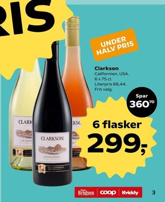 Kvickly Clarkson tilbud