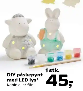 DIY påskepynt med LED lys