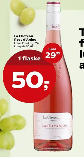 La Cheteau Rose d'Anjou