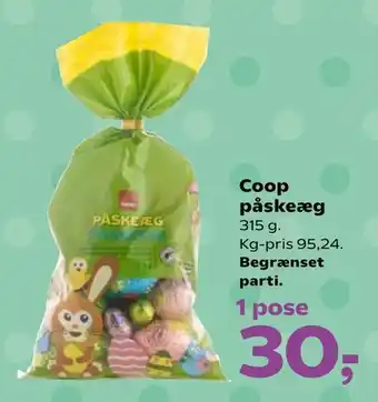 Kvickly Coop påskeæg tilbud