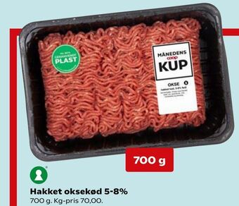 Kvickly Hakket oksekød 5-8% tilbud