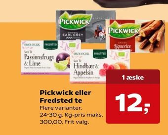 SuperBrugsen Pickwick eller Fredsted te tilbud