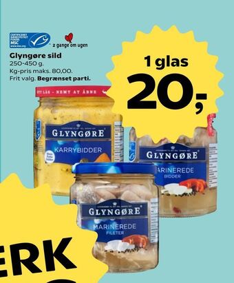 SuperBrugsen Glyngøre sild tilbud