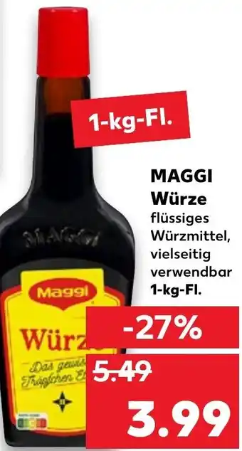 Kaufland Maggi Würze 1kg tilbud