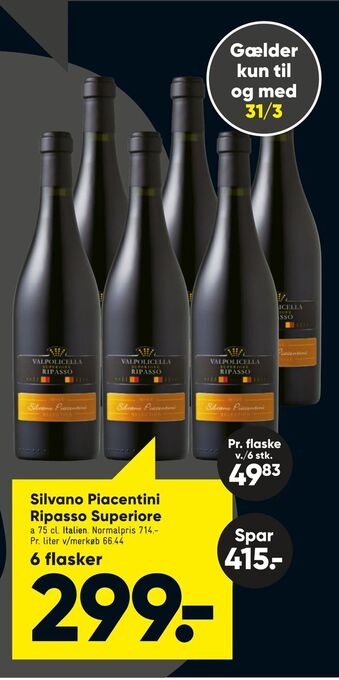 Bilka Silvano Piacentini Ripasso Superiore tilbud
