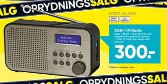 Bilka DAB+/FM Radio tilbud