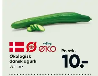 Bilka Økologisk dansk agurk tilbud