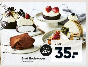 Bilka Små flødekager tilbud