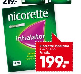 Nicorette Inhalator