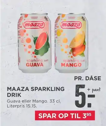 MENY Maaza sparkling drik tilbud
