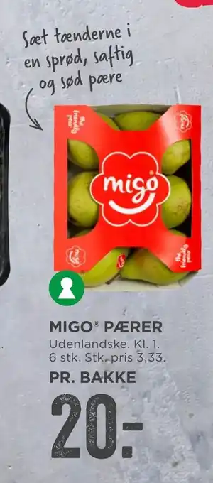 MENY Migo® pærer tilbud