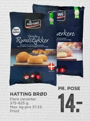 MENY Hatting brød tilbud