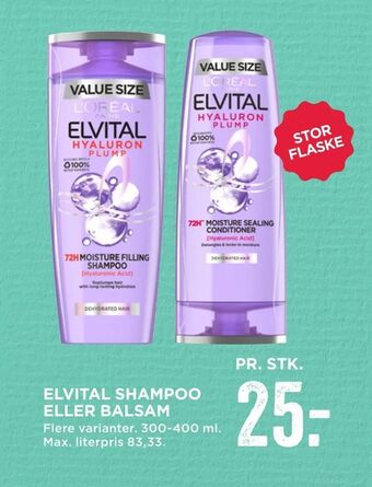 Elvital shampoo eller balsam