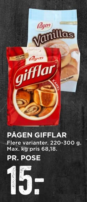 MENY Pågen gifflar tilbud