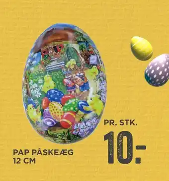 MENY Pap påskeæg 12 cm tilbud