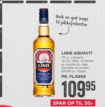 MENY Linie aquavit tilbud