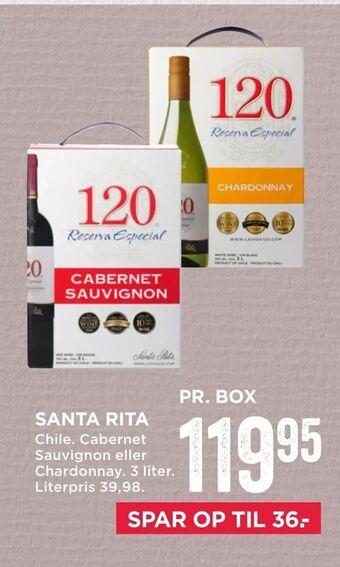 MENY Santa rita tilbud