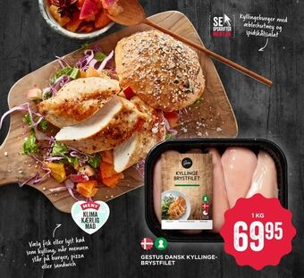 MENY Gestus dansk kyllinge- brystfilet tilbud