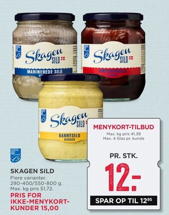 MENY Skagen sild tilbud